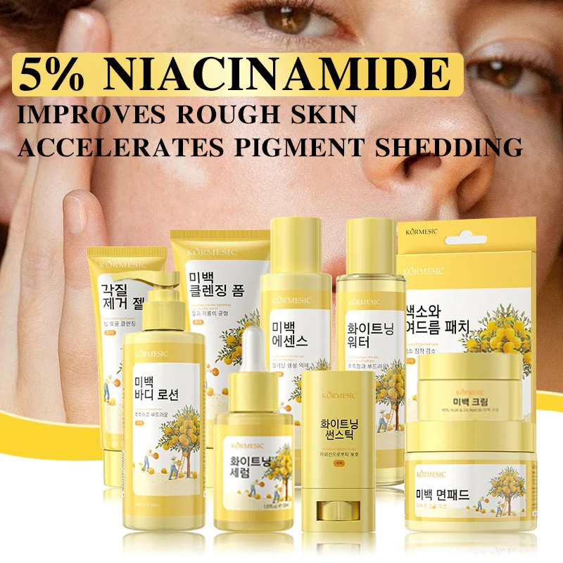 90% Grapefruit 5% Niacinamide Brightening Skin Care Set Improves Rough Skin Accelerates PigmentShedding
90% Grapefruit 5% Niacinamide Brightening Skin Care Set Improves Rough Skin Accelerates PigmentShedding