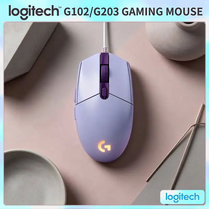 Logitech G203 Wired Gaming Mouse RGB Lighting 8000 DPI Adjustable 6 Buttons 1000Hz Polling 85g Lightweight Durable
Logitech G203 Wired Gaming Mouse RGB Lighting 8000 DPI Adjustable 6 Buttons 1000Hz Polling 85g Lightweight Durable