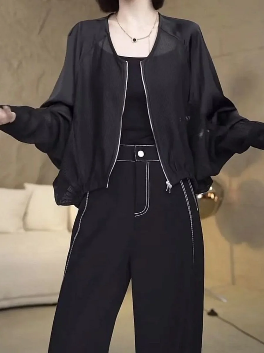 Summer New plus Size European Style Bat Long Sleeve Sun Protection Clothes Lightweight Short Outerwear Women's Open Cardigan
Summer New plus Size European Style Bat Long Sleeve Sun Protection Clothes Lightweight Short Outerwear Women's Open Cardigan