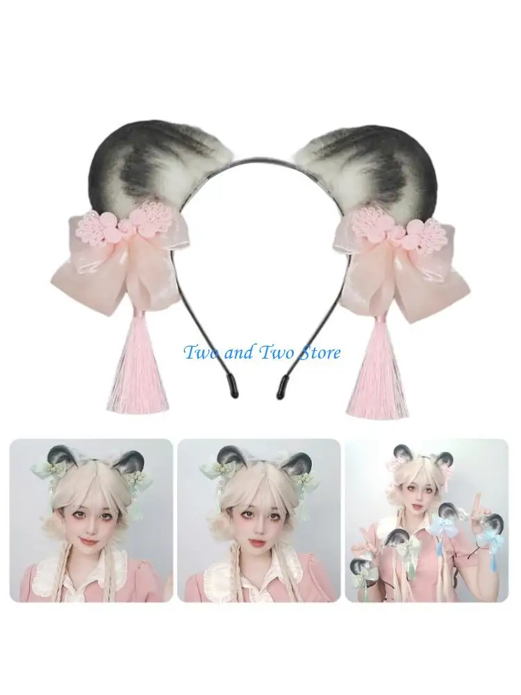 HX6F Modifiable Metal Frame Animal Ear Hair Addition Soft Faux Hair For Women Girls Costumes
HX6F Modifiable Metal Frame Animal Ear Hair Addition Soft Faux Hair For Women Girls Costumes