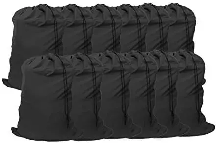 Extra Large Laundry Bag 12 Pack, Drawstring Closure, 30x40 Inches, for College Dorm Apartment
Extra Large Laundry Bag 12 Pack, Drawstring Closure, 30x40 Inches, for College Dorm Apartment