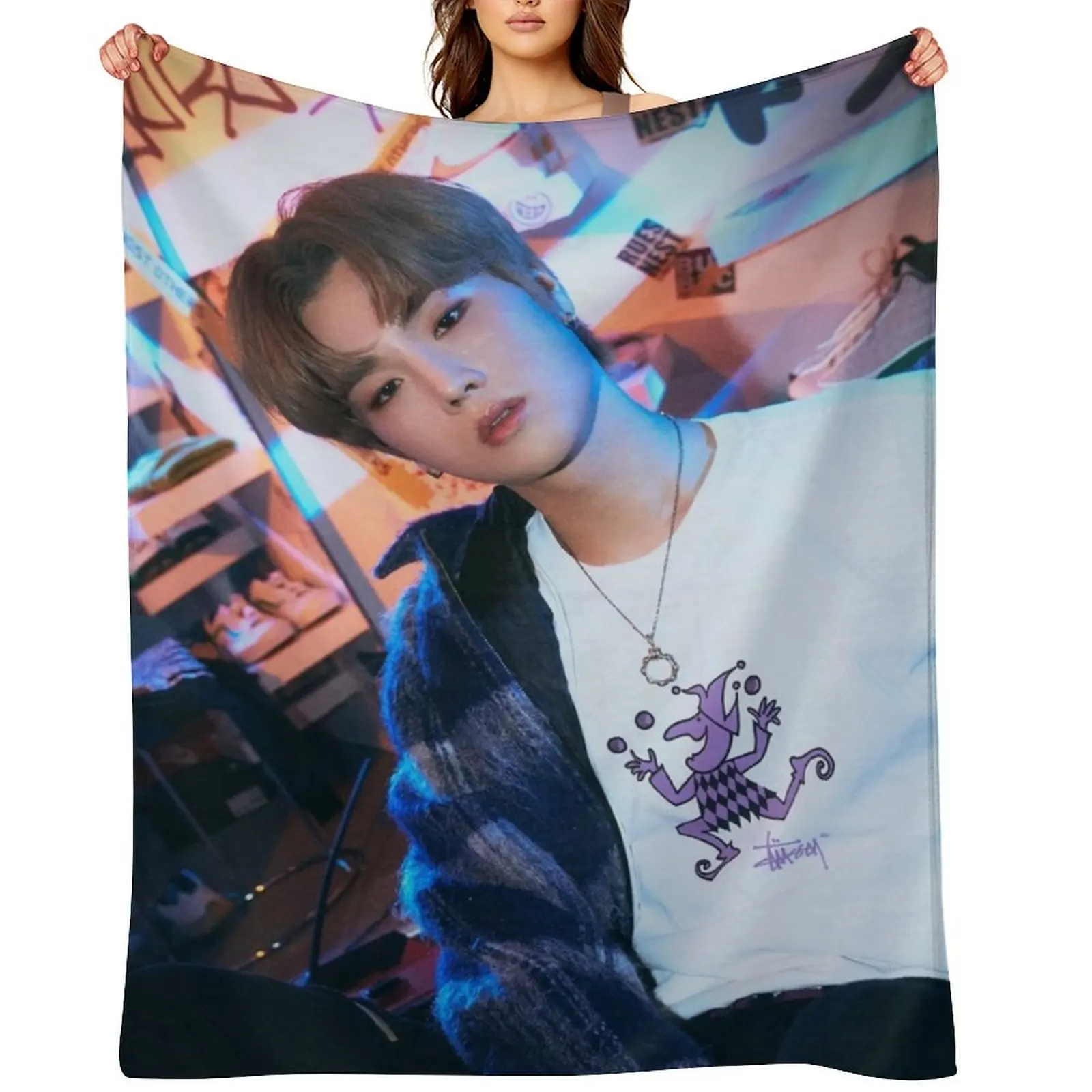 Xdinary Heroes Jungsu Throw Blanket Sleeping Bag Sofas Tourist Bed Fashionable Blankets
Xdinary Heroes Jungsu Throw Blanket Sleeping Bag Sofas Tourist Bed Fashionable Blankets