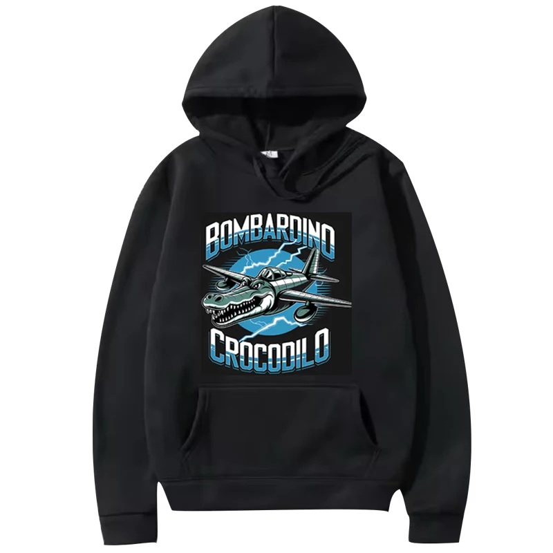 Italian Brainrot Bombardino Crocodilo hoodie 2025 men women vintage Long sleeve Sweatshirt with print Graphics oversized unisex
Italian Brainrot Bombardino Crocodilo hoodie 2025 men women vintage Long sleeve Sweatshirt with print Graphics oversized unisex
