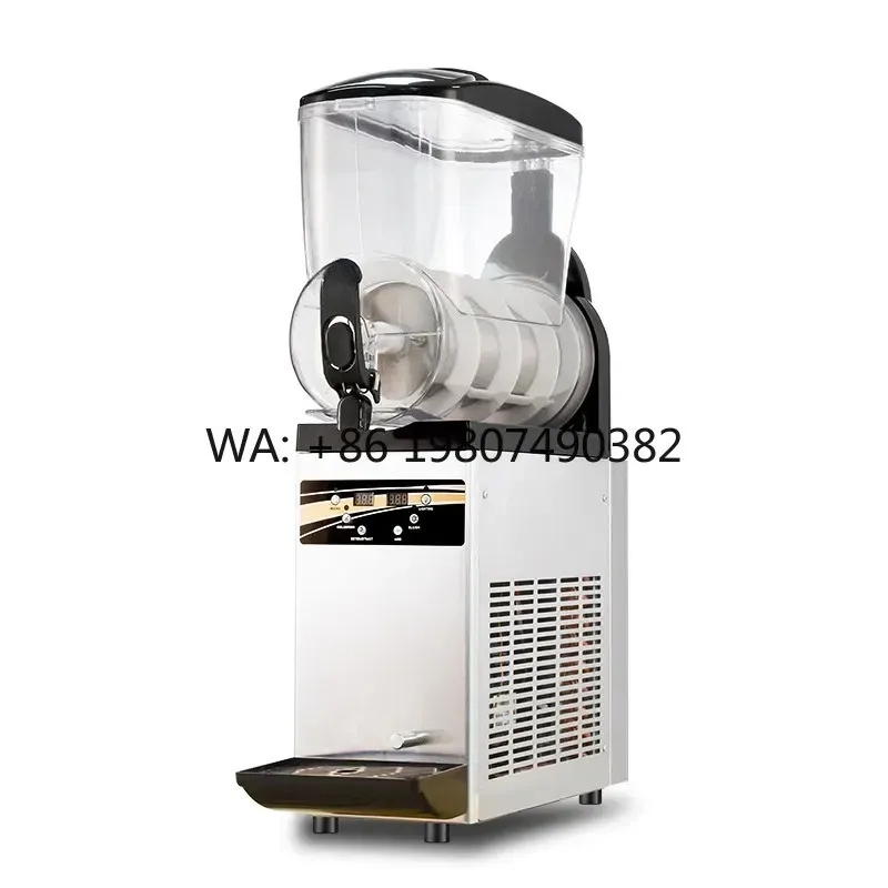 Single Tank Slush Machine, Industrial Grade Frozen Drink Maker, Multi-Purpose Commercial Household Snow Melting Ice Equipment
Single Tank Slush Machine, Industrial Grade Frozen Drink Maker, Multi-Purpose Commercial Household Snow Melting Ice Equipment