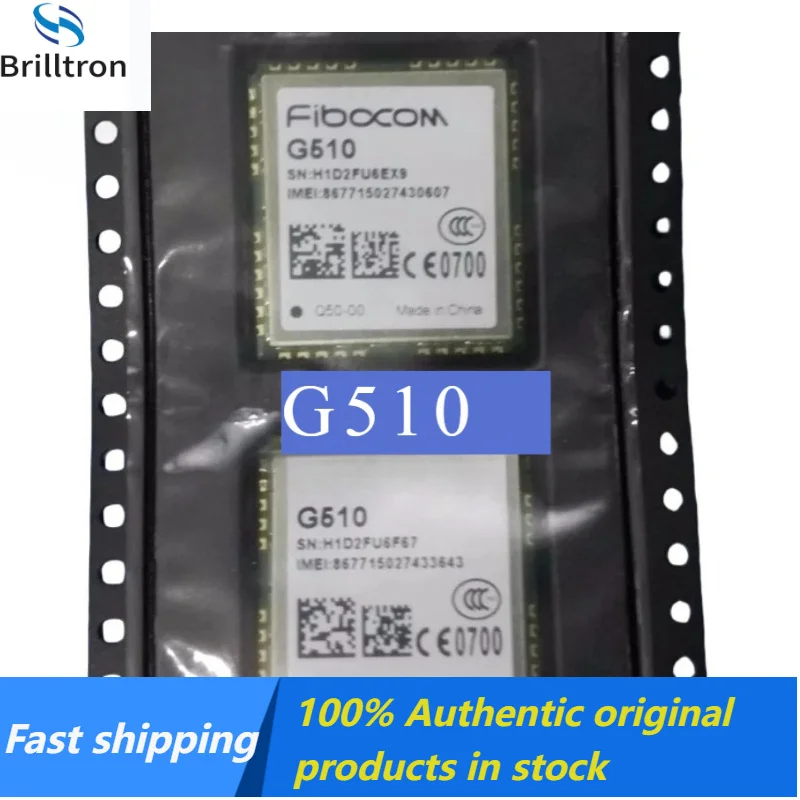 1/5PCS FIBOCOM G510 Q50-00 GSM/GPRS Communication Module Quad-band Module Brand New and Original Fast delivery
1/5PCS FIBOCOM G510 Q50-00 GSM/GPRS Communication Module Quad-band Module Brand New and Original Fast delivery