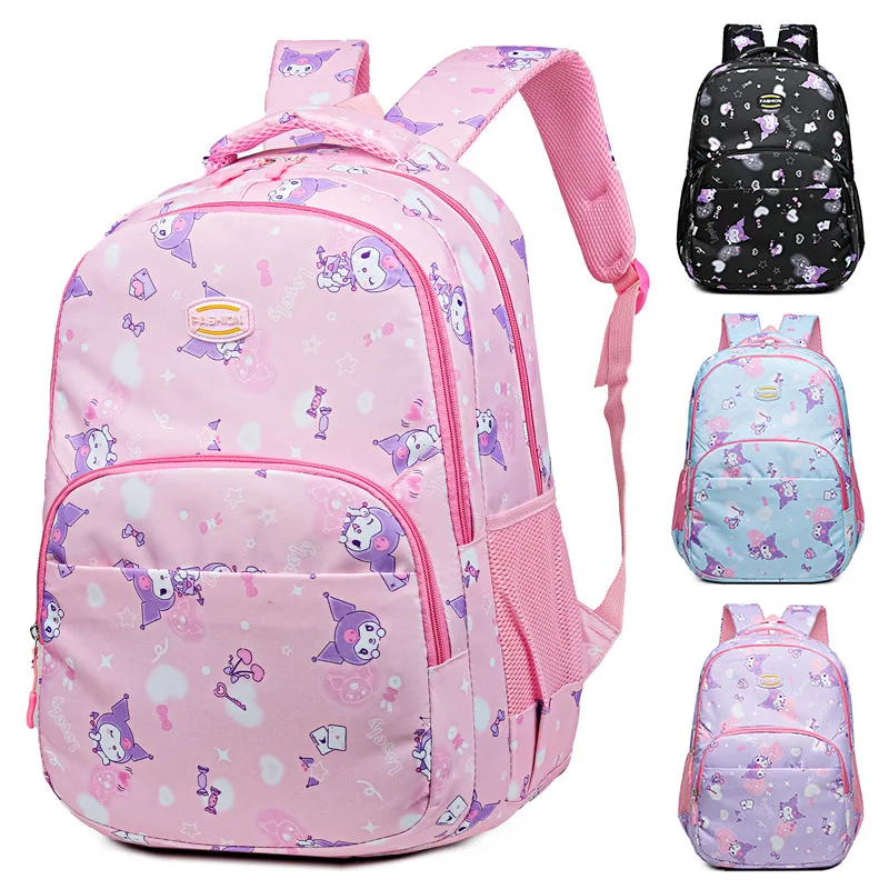 New Sanrio Backpack Kuromi Children Schoolbag Girl Heart Cute Cartoon Anime Large Capacity Bag Sweet Cute Light Leisure Kid Gift
New Sanrio Backpack Kuromi Children Schoolbag Girl Heart Cute Cartoon Anime Large Capacity Bag Sweet Cute Light Leisure Kid Gift