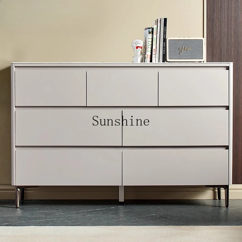 Simple slate bedroom locker, bedside storage against the wall, drawer cabinet
Simple slate bedroom locker, bedside storage against the wall, drawer cabinet