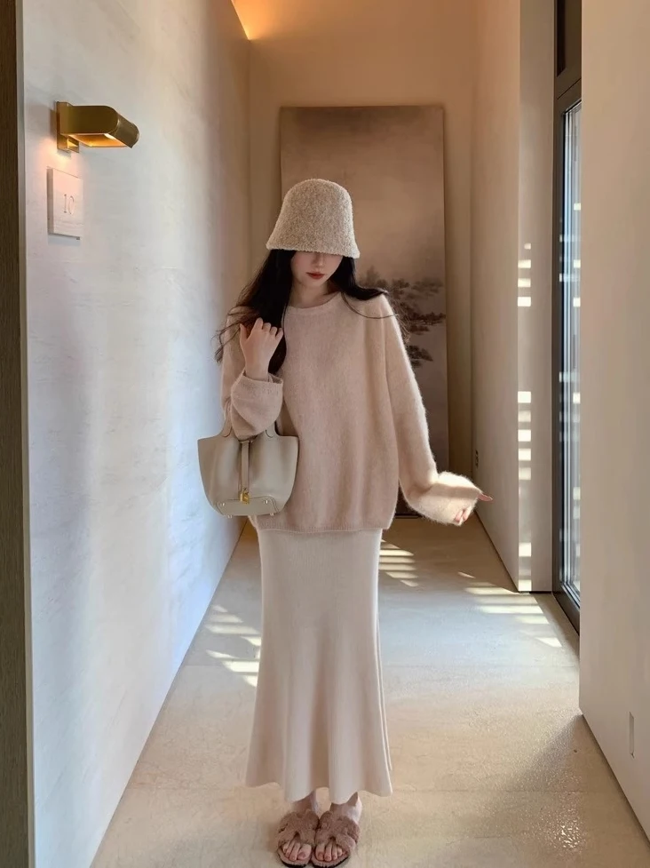 Outlet Store Soft Knitted A-Line Skirt Women's Wrap Body Skirt One-Step High Waist Stand Fit Casual Commute Sle
Outlet Store Soft Knitted A-Line Skirt Women's Wrap Body Skirt One-Step High Waist Stand Fit Casual Commute Sle