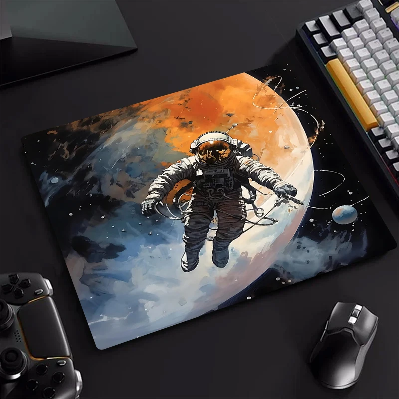 Black Pro Non-slip gaming mouse pad Astronaut Space Computer Office accessories Mousepad endless players large table mat small
Black Pro Non-slip gaming mouse pad Astronaut Space Computer Office accessories Mousepad endless players large table mat small