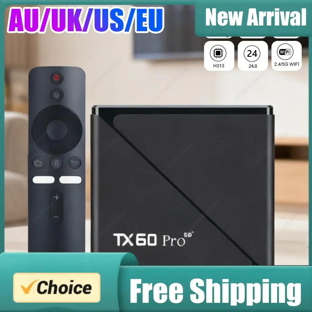 TV Box Android 10 1GB 8GB Media Player 14K 2.4G/5G Dual WiFi Android Box with Remote
TV Box Android 10 1GB 8GB Media Player 14K 2.4G/5G Dual WiFi Android Box with Remote