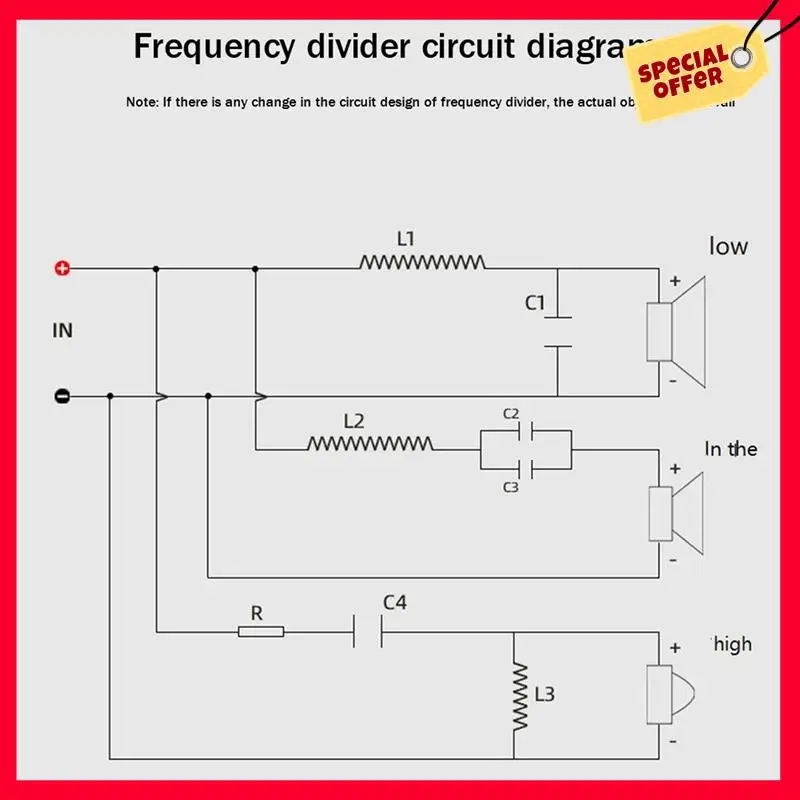-A25M Speaker Frequency Divider Treble+Midrange+Bass Hifi Crossov Audio Frequency Divider Home Theater Speaker Frequency Divider
-A25M Speaker Frequency Divider Treble+Midrange+Bass Hifi Crossov Audio Frequency Divider Home Theater Speaker Frequency Divider