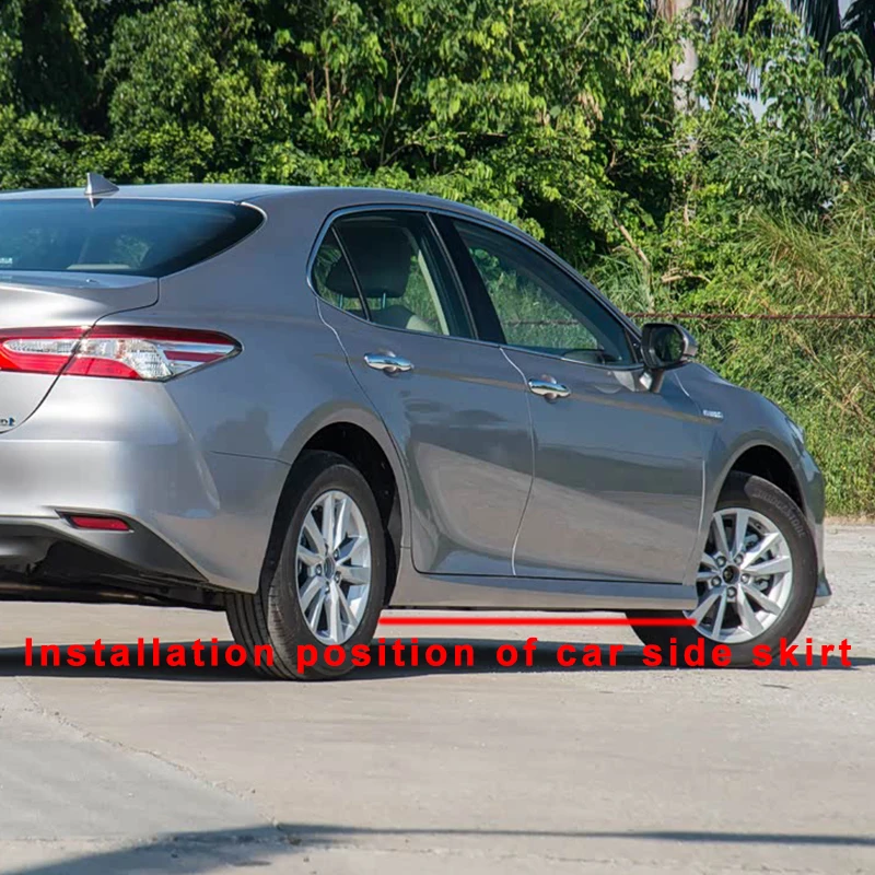 Car Side Skirts Extensions Bumper Door Lip Splitters Winglet Carbon Fiber Look Accessories ABS For Toyota Camry 2010-2023 2022
Car Side Skirts Extensions Bumper Door Lip Splitters Winglet Carbon Fiber Look Accessories ABS For Toyota Camry 2010-2023 2022