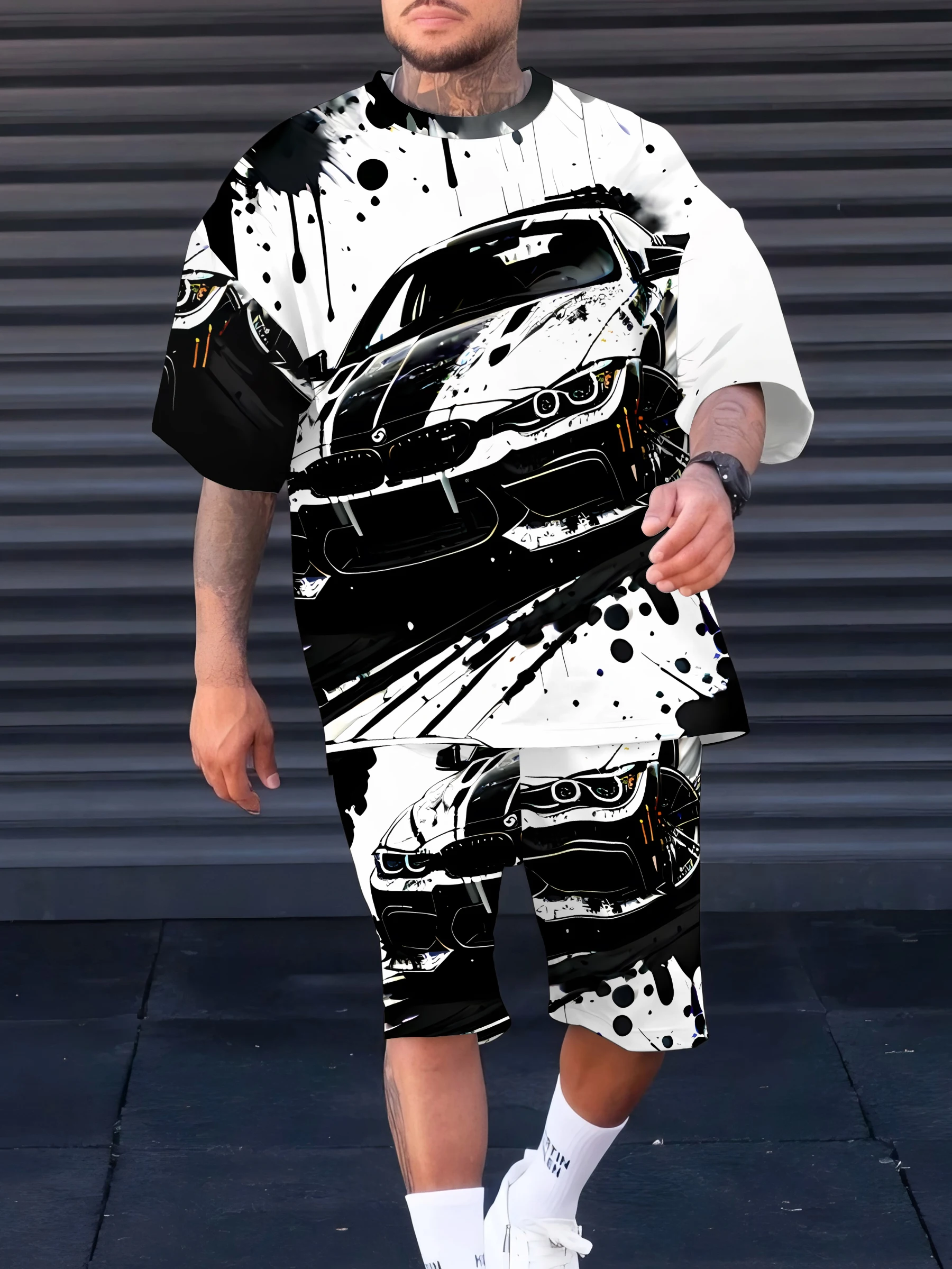 The 2025 summer new 3D digital printed men's casual and simple style suit is selling well
The 2025 summer new 3D digital printed men's casual and simple style suit is selling well