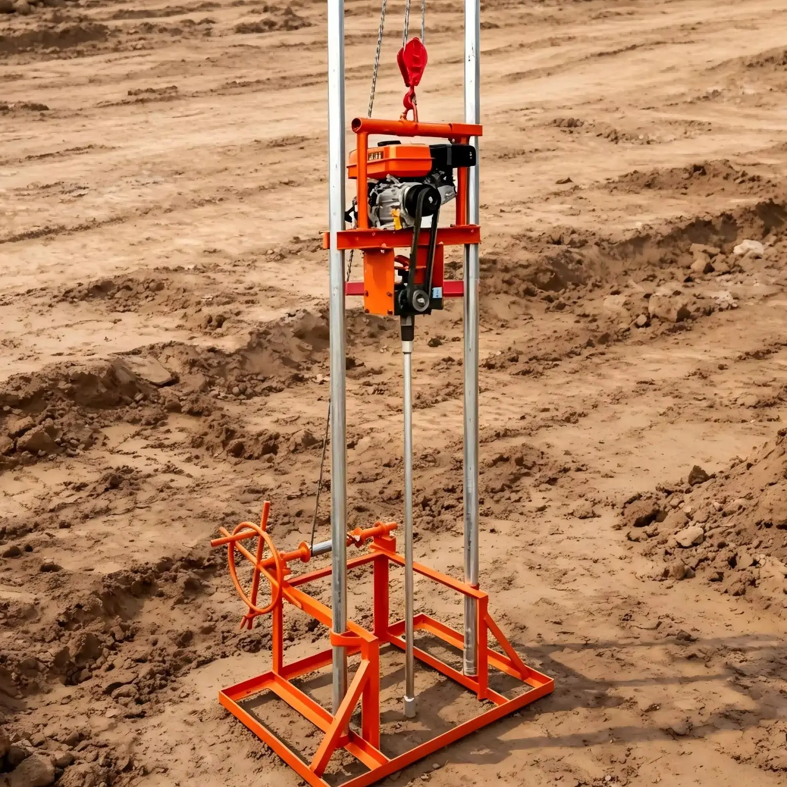 Customized Premium Lightweight Water Well Drilling Rig Dual-Power Portable Hot-Selling Model
Customized Premium Lightweight Water Well Drilling Rig Dual-Power Portable Hot-Selling Model