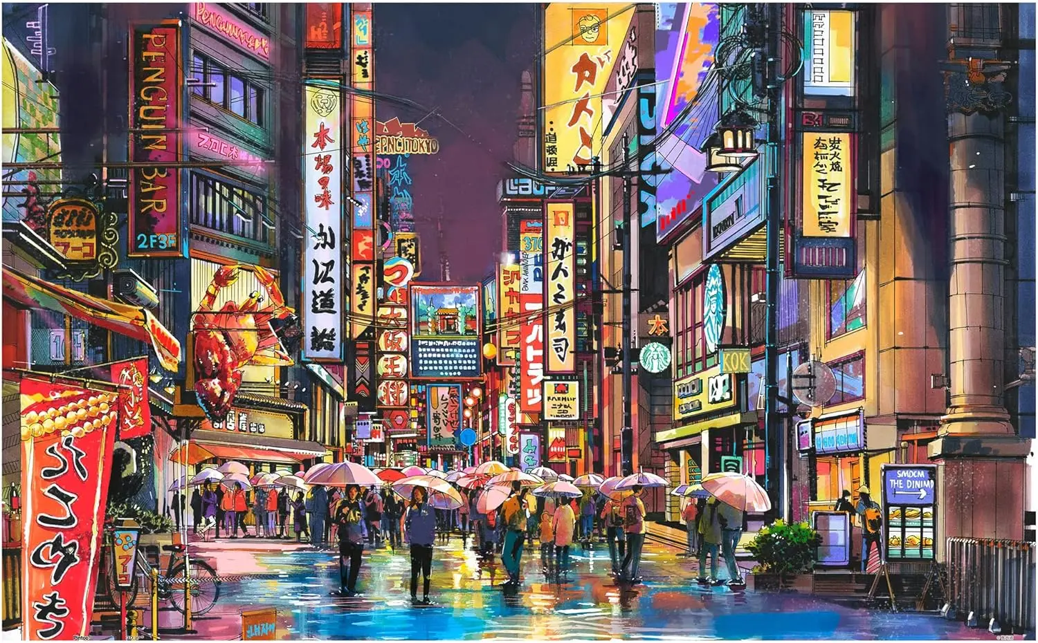 120/300/500/1000 Pieces Wooden Jigsaw Puzzle of Adult Rainy Street Landscape Puzzles Games Family Fun Floor Toy Children's Gift
120/300/500/1000 Pieces Wooden Jigsaw Puzzle of Adult Rainy Street Landscape Puzzles Games Family Fun Floor Toy Children's Gift