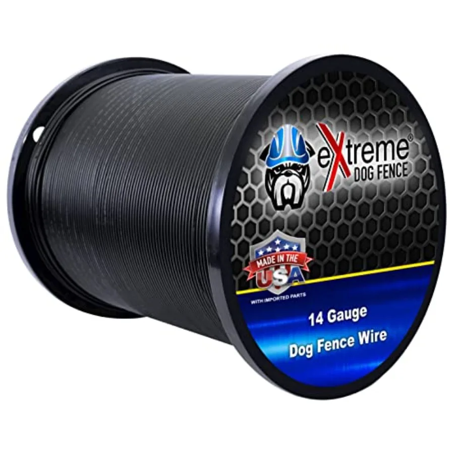 14 Gauge Heavy Duty Universally Compatible Dog Fence Wire for All Models of In-ground Electric Dog Fence Systems - 250 Ft
14 Gauge Heavy Duty Universally Compatible Dog Fence Wire for All Models of In-ground Electric Dog Fence Systems - 250 Ft