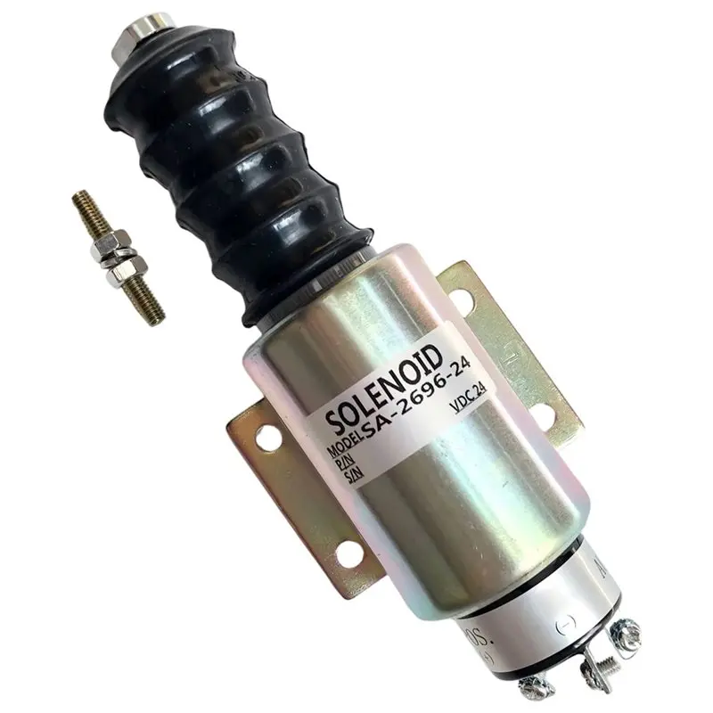 SA-2696-A Fuel Shutdown Solenoid Valve 24V New Stop Solenoid For Diesel Engine Fuel Injection System
SA-2696-A Fuel Shutdown Solenoid Valve 24V New Stop Solenoid For Diesel Engine Fuel Injection System