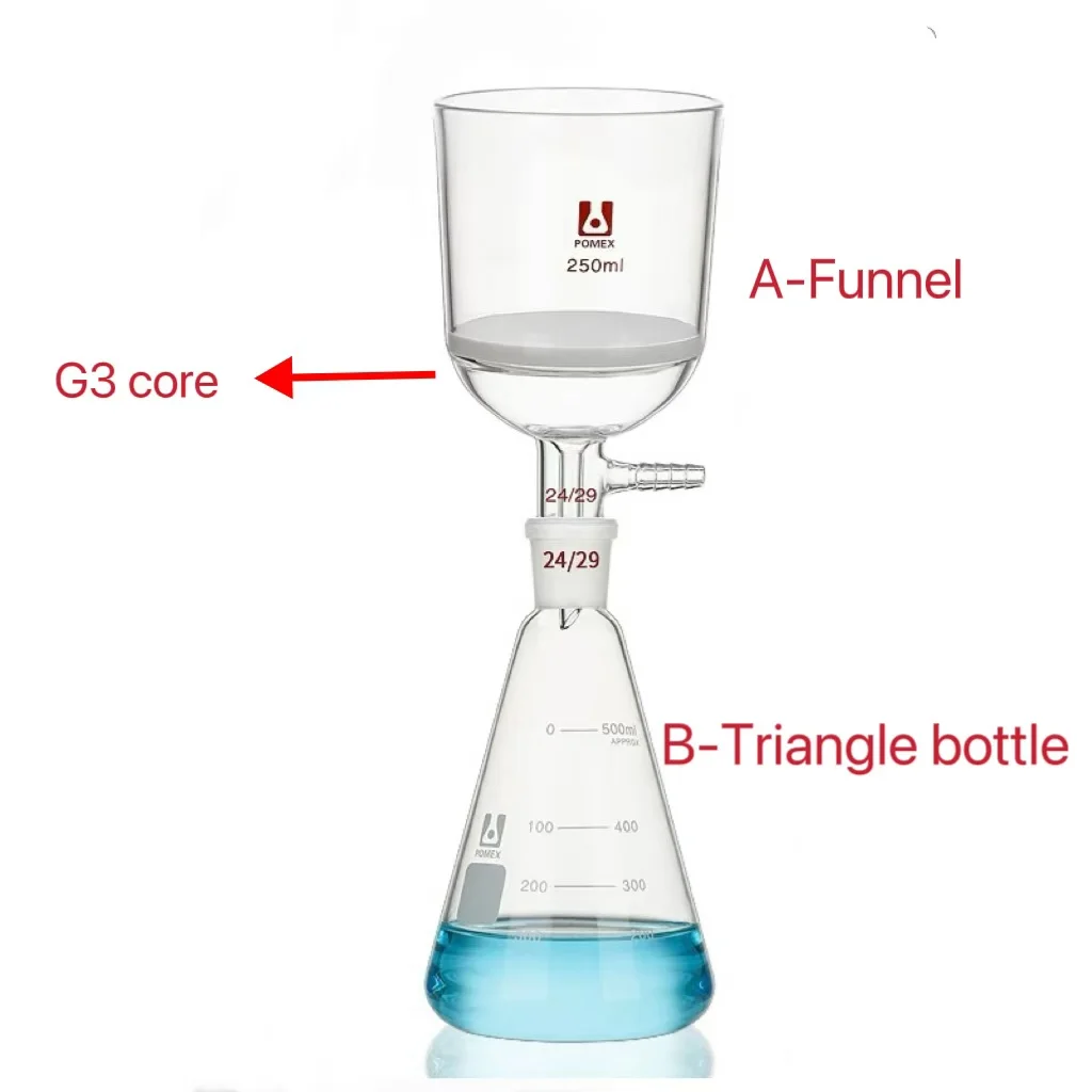 50/100/250/500/1000ml Vacuum Filtration Apparatus Unit Multi-well Glass Sand Core Buchner Filter Funnel Lab Device
50/100/250/500/1000ml Vacuum Filtration Apparatus Unit Multi-well Glass Sand Core Buchner Filter Funnel Lab Device