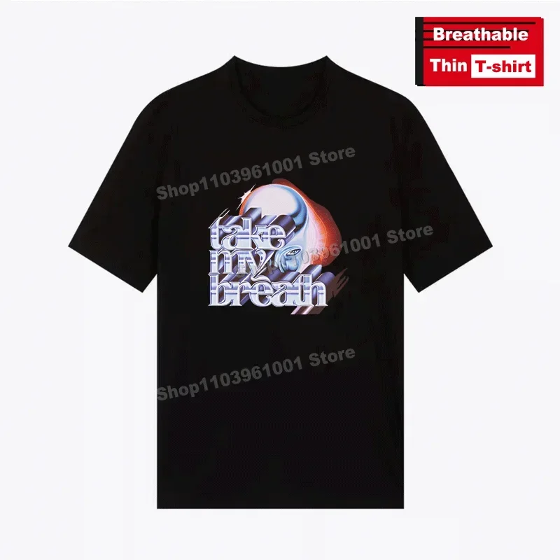 Breathable Thin T-Shirt The Weeknd-Take My Breath Album Cover Print Shirts Hip Hop Casual Street Men's/Women's Short Sleeve Tees
Breathable Thin T-Shirt The Weeknd-Take My Breath Album Cover Print Shirts Hip Hop Casual Street Men's/Women's Short Sleeve Tees