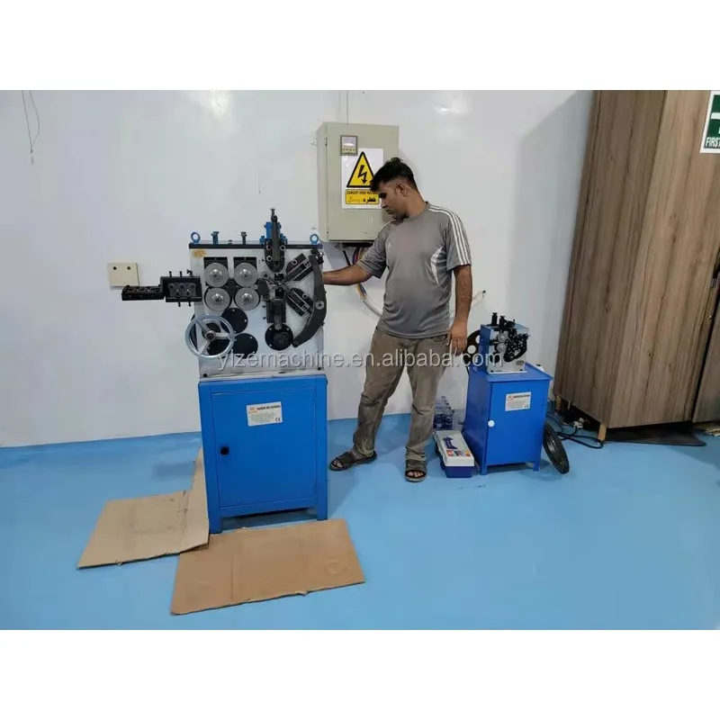 Spring Roll Making Machine CNC Automatic Spring Coiler Forming Making Machine
Spring Roll Making Machine CNC Automatic Spring Coiler Forming Making Machine