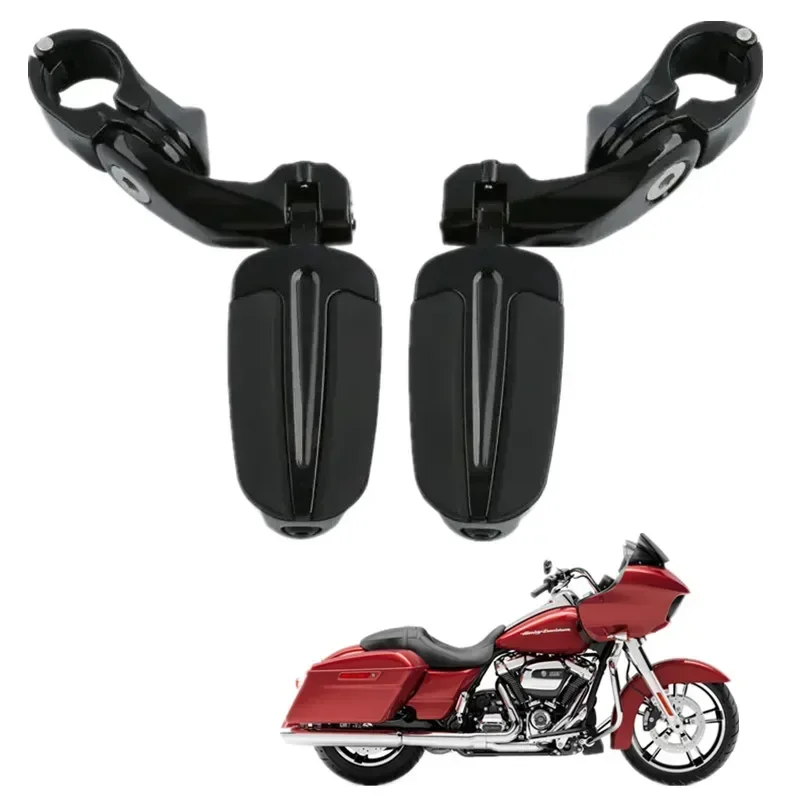 For Harley Road Street Electra Glide Motorcycle Parts Foot Pegs Rests & 1.25" Short Angled Adjustable Mount
For Harley Road Street Electra Glide Motorcycle Parts Foot Pegs Rests & 1.25" Short Angled Adjustable Mount