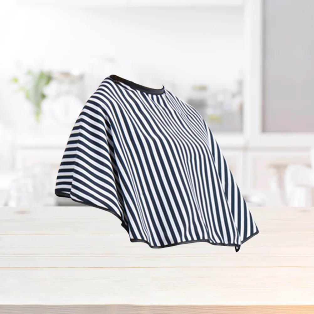 Striped Hair Shawl Haircut Neck Shield Barber Hairdressing Cape Hair Cutting Collar for Beauty Salon
Striped Hair Shawl Haircut Neck Shield Barber Hairdressing Cape Hair Cutting Collar for Beauty Salon