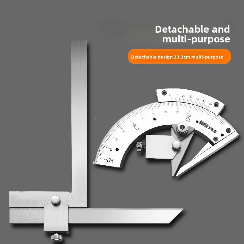 New 320° Precision Protractor – Stainless Steel Angle Measuring Tool (Industrial Grade)
New 320° Precision Protractor – Stainless Steel Angle Measuring Tool (Industrial Grade)