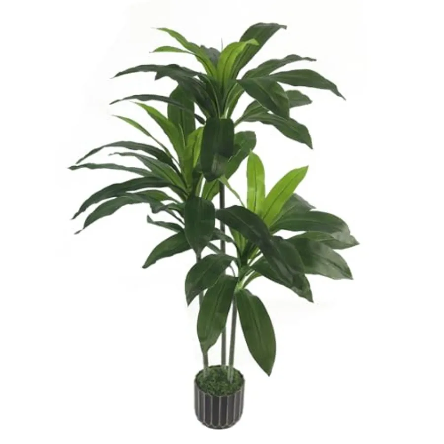Artificial Plants Indoor - 4ft Artificial Dracaena Tree - Fake Tree Realistic Fake Indoor Plant with Zero Maintenance Leaves -
Artificial Plants Indoor - 4ft Artificial Dracaena Tree - Fake Tree Realistic Fake Indoor Plant with Zero Maintenance Leaves -