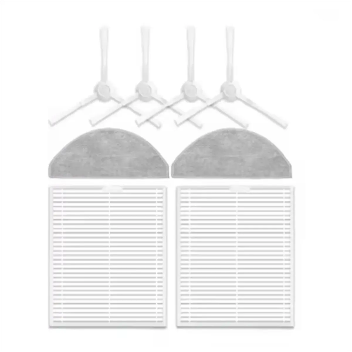 N18R 8 Pcs for S20 / D106 Robot Vacuum Cleaner Cleaning Kit Sweeper Accessories Main Side Brush Rag Filter
N18R 8 Pcs for S20 / D106 Robot Vacuum Cleaner Cleaning Kit Sweeper Accessories Main Side Brush Rag Filter