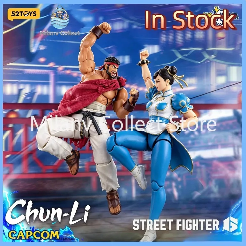 In Stock 52TOYS 1/12 Street Fighter Chun-Li Ryu Action Figure With Extra Heads Hands Effect Parts & Display Base
In Stock 52TOYS 1/12 Street Fighter Chun-Li Ryu Action Figure With Extra Heads Hands Effect Parts & Display Base