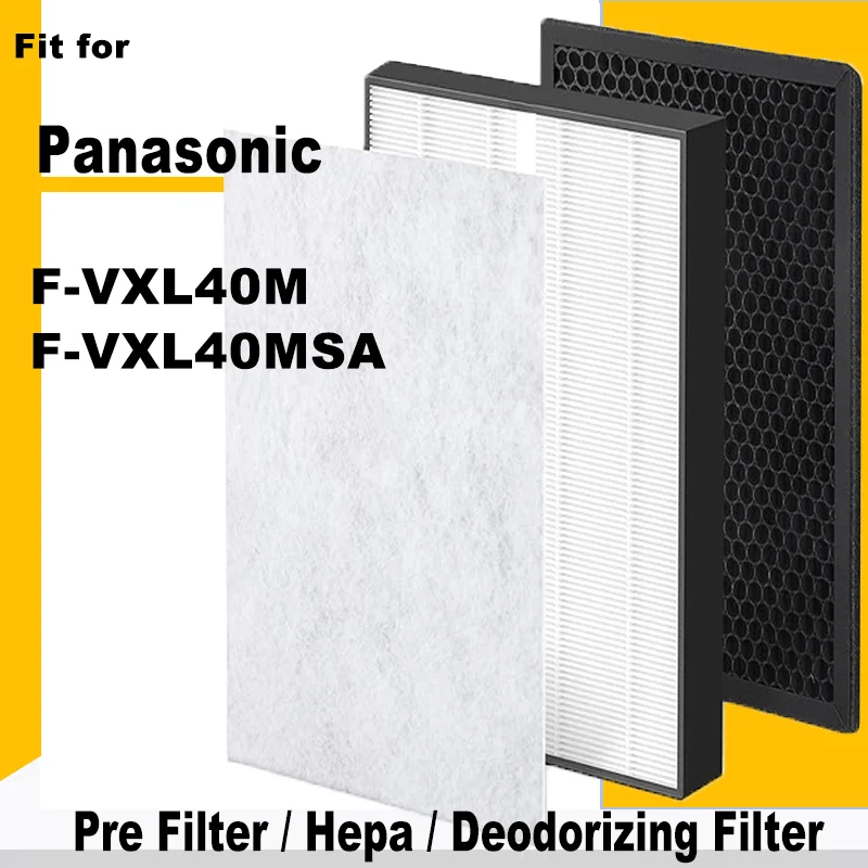 Replacement HEPA Deodorizing Carbon Filter For Panasonic Air Purifier F-VXL40M F-VXL40MSA
Replacement HEPA Deodorizing Carbon Filter For Panasonic Air Purifier F-VXL40M F-VXL40MSA