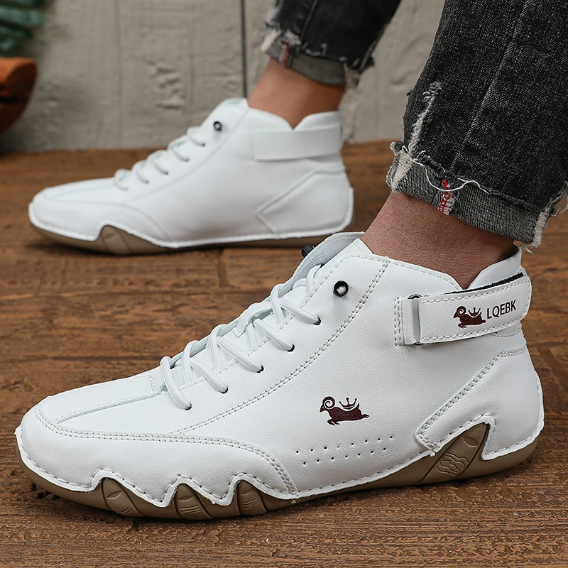Fashionable Red High Top Sneakers - Breathable Comfortable, and Stylish Men's Shoes in Sizes 36-48 Women's Flat Running Shoes
Fashionable Red High Top Sneakers - Breathable Comfortable, and Stylish Men's Shoes in Sizes 36-48 Women's Flat Running Shoes