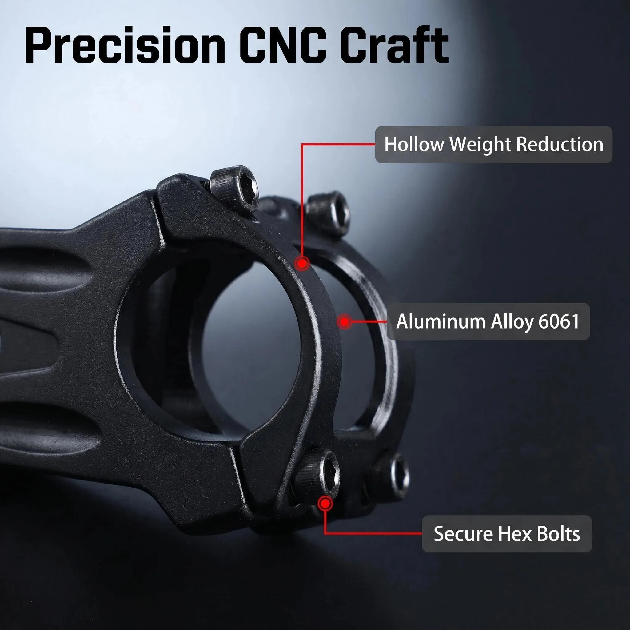 TESNO High Strength CNC Aluminum Alloy Bicycle Stem 31.8mm 28.6mm Short Handlebar Stem for MTB Road Bike Cycling
TESNO High Strength CNC Aluminum Alloy Bicycle Stem 31.8mm 28.6mm Short Handlebar Stem for MTB Road Bike Cycling