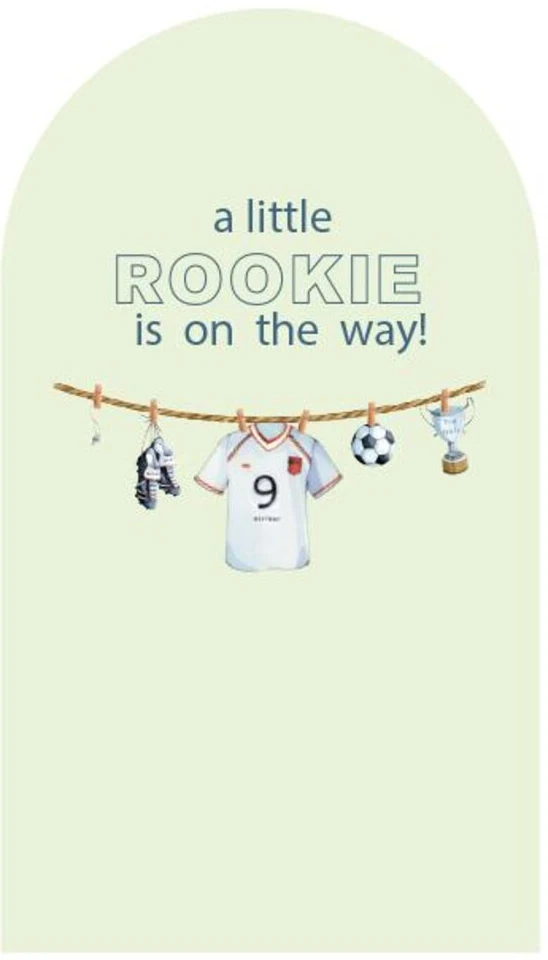 Mehofond A Little Rookie Is on The Way Football Soccer Kids Birthday Party Baby Shower Cover Arch Background Decor Backdrop
Mehofond A Little Rookie Is on The Way Football Soccer Kids Birthday Party Baby Shower Cover Arch Background Decor Backdrop
