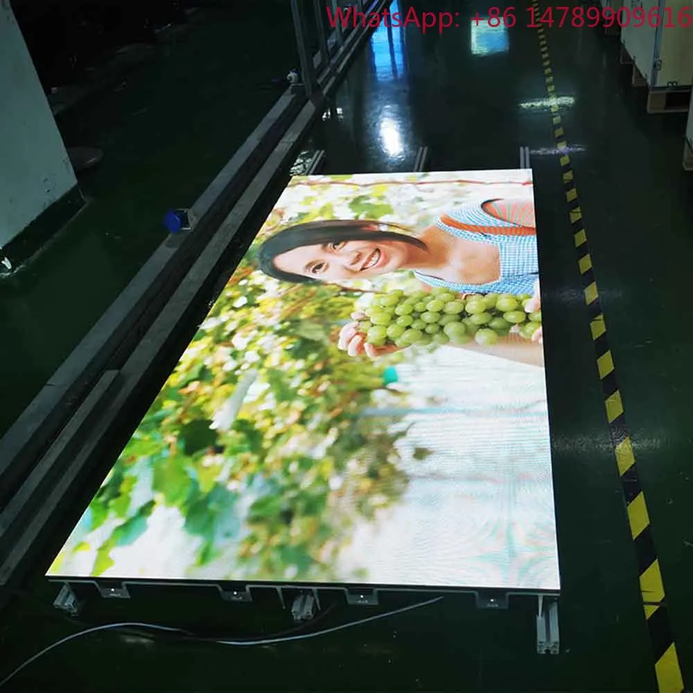 Human-Screen InteractionDigital Led Display Staircase Concert Fair Wedding Dance Floor Led DisplayInteractive LED Floor Tile Scr
Human-Screen InteractionDigital Led Display Staircase Concert Fair Wedding Dance Floor Led DisplayInteractive LED Floor Tile Scr