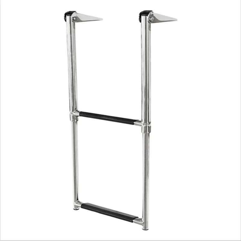 Marine 2 Steps Stainless Steel Boat Yacht Telescoping Ladder Deck Outboard Swim Platfrom
Marine 2 Steps Stainless Steel Boat Yacht Telescoping Ladder Deck Outboard Swim Platfrom