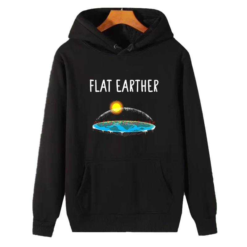 Flat Earthers are fighting to reveal the true conspiracy Graphic Hooded Sweatshirts Fashion Winter Thick Sweater Man Hoodie
Flat Earthers are fighting to reveal the true conspiracy Graphic Hooded Sweatshirts Fashion Winter Thick Sweater Man Hoodie