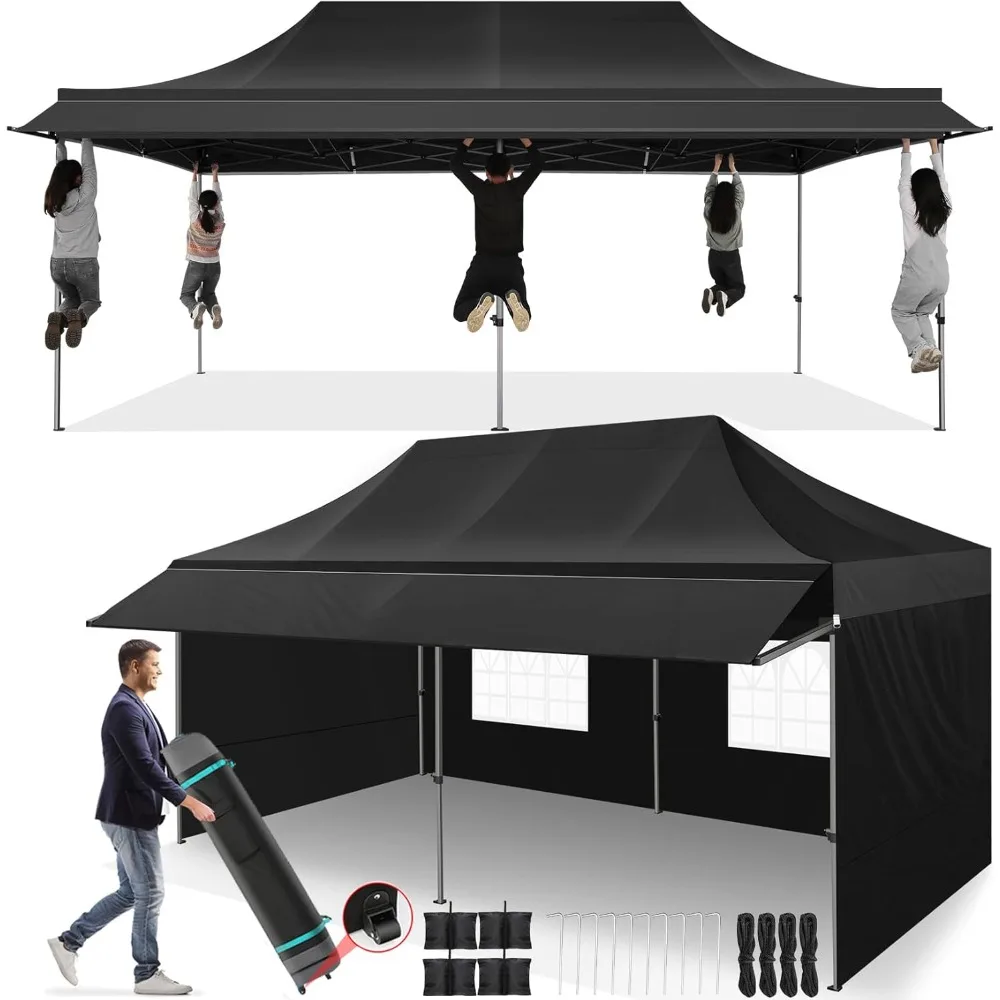 10x20 Pop Up Canopy Tent with Awning,Heavy Duty Canopy UPF 50+ All Season Wind Waterproof Commercial Outdoor Canopy
10x20 Pop Up Canopy Tent with Awning,Heavy Duty Canopy UPF 50+ All Season Wind Waterproof Commercial Outdoor Canopy