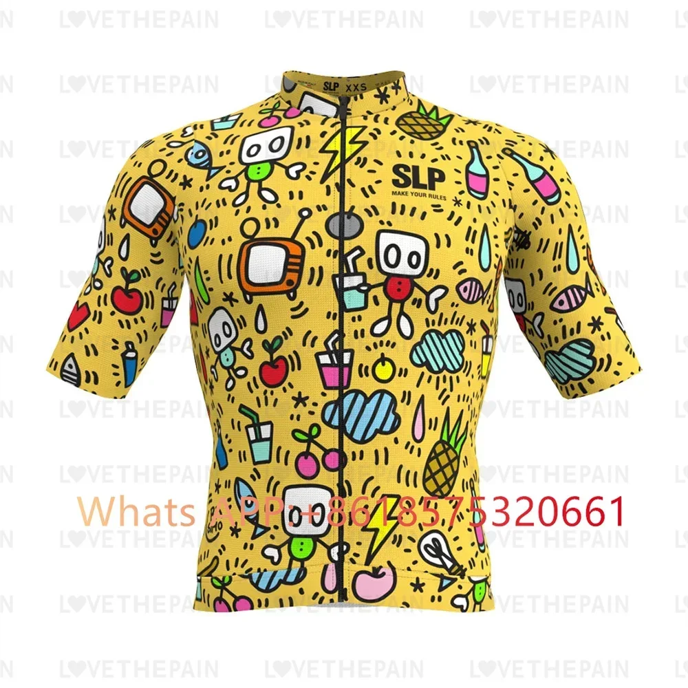 SLOPLINE Men Cycling Jersey SLp Top Cycling Racing Bike Shirts Cycling Clothes Maillot Summer MTB Ropa Ciclismo Uniform Kit 2024
SLOPLINE Men Cycling Jersey SLp Top Cycling Racing Bike Shirts Cycling Clothes Maillot Summer MTB Ropa Ciclismo Uniform Kit 2024