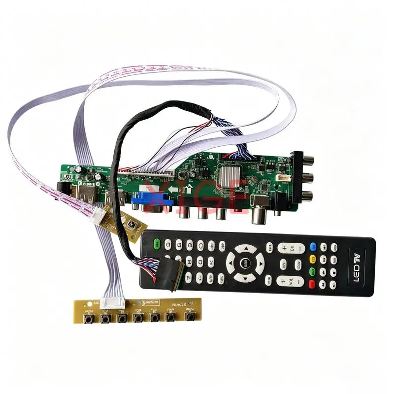 For N173HGE B173HW01 LP173WF1 HSD173PUW1 Controller Board Kit 1920x1080 Laptop Screen HDMI/VGA/AV/USB/DVB 1920*1080 40-Pin LVDS
For N173HGE B173HW01 LP173WF1 HSD173PUW1 Controller Board Kit 1920x1080 Laptop Screen HDMI/VGA/AV/USB/DVB 1920*1080 40-Pin LVDS