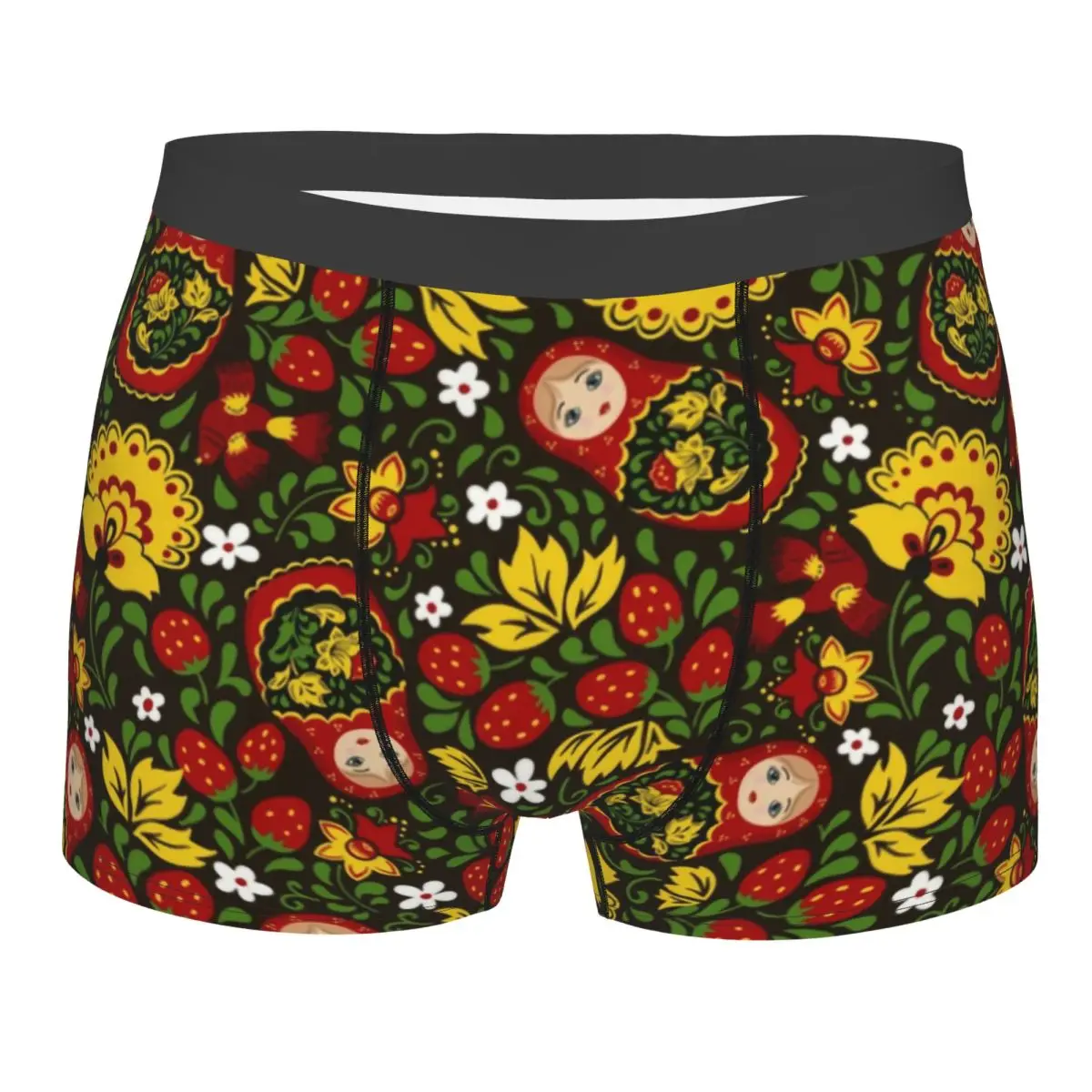 Fashion Russian Doll Boxers Shorts Underpants Men's Stretch Flower Matryoshka Babushka Art Briefs Underwear
Fashion Russian Doll Boxers Shorts Underpants Men's Stretch Flower Matryoshka Babushka Art Briefs Underwear