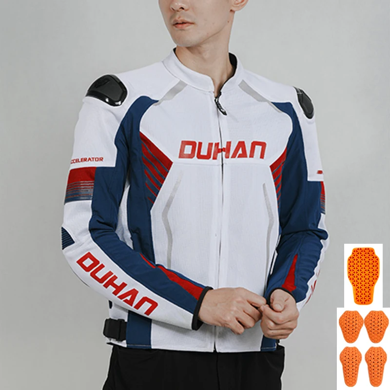 Summer Motorcycle Jacket Breathable Veste Moto Wear Resistant Men's And Women's Fall Prevention Motocross Clothes CE Certified
Summer Motorcycle Jacket Breathable Veste Moto Wear Resistant Men's And Women's Fall Prevention Motocross Clothes CE Certified