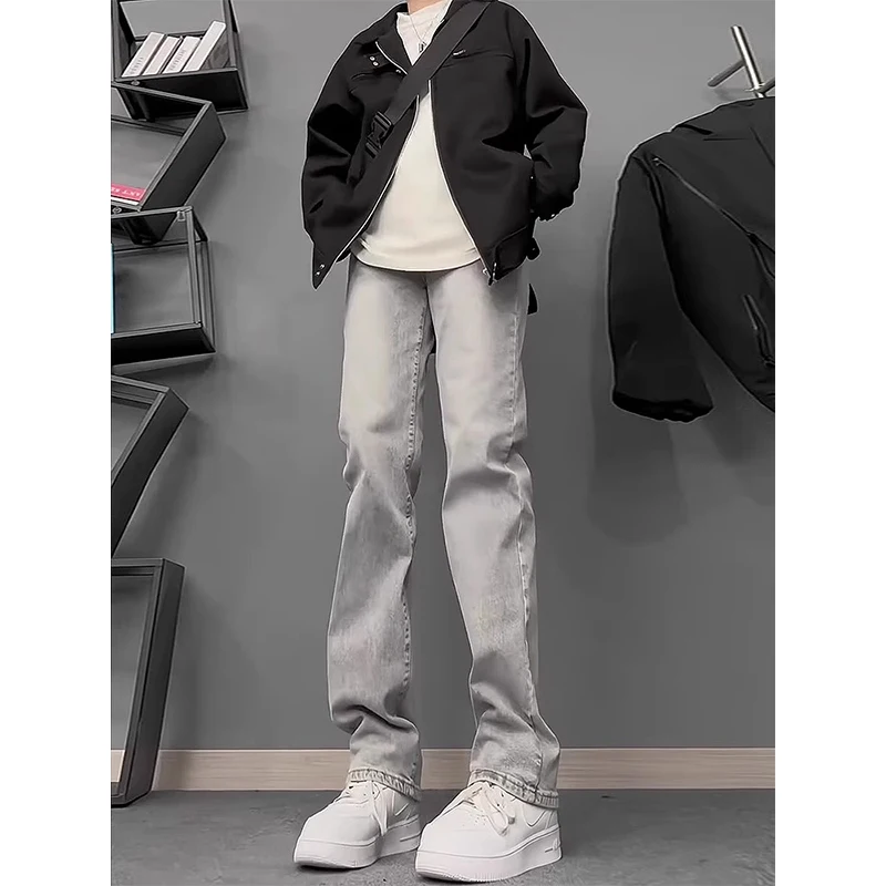 Cement Grey Elastic Men's Jeans 2024 New American Vibe CleanFit Slim Straight Leggings Youth Trend Spring Autumn Wear Resistant
Cement Grey Elastic Men's Jeans 2024 New American Vibe CleanFit Slim Straight Leggings Youth Trend Spring Autumn Wear Resistant