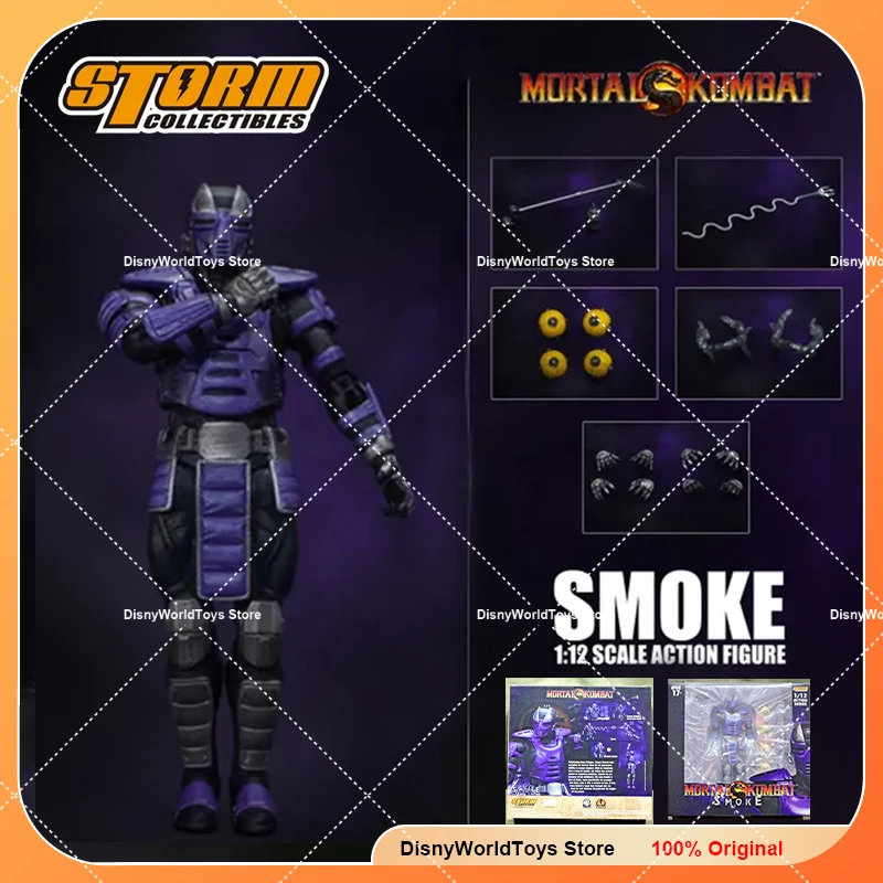 100% Original Anime Figure Storm Collectibles Storm Toys 1/12 Smoke Mortal Kombat Series Soldier Model Full Genuine In Stock Toy
100% Original Anime Figure Storm Collectibles Storm Toys 1/12 Smoke Mortal Kombat Series Soldier Model Full Genuine In Stock Toy