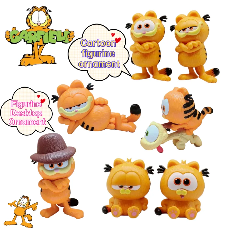 Garfield High-value Creative Personality Hand-made Doll Cartoon Doll Model Desktop Ornaments Birthday Gift for Boys and Girls
Garfield High-value Creative Personality Hand-made Doll Cartoon Doll Model Desktop Ornaments Birthday Gift for Boys and Girls