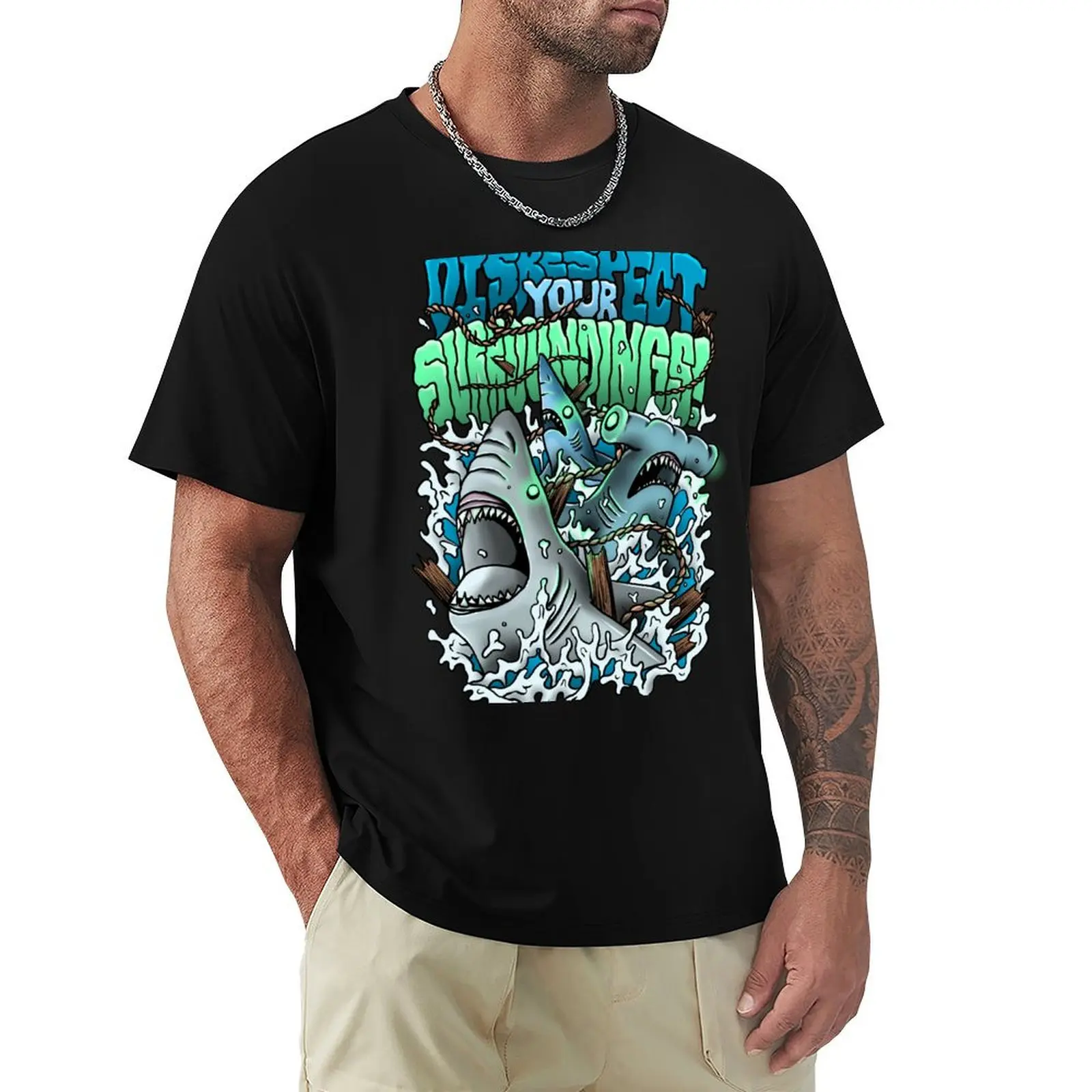 Disrespect your Surroundings T-Shirt Simple Casual Short Sleeve Tee
Disrespect your Surroundings T-Shirt Simple Casual Short Sleeve Tee