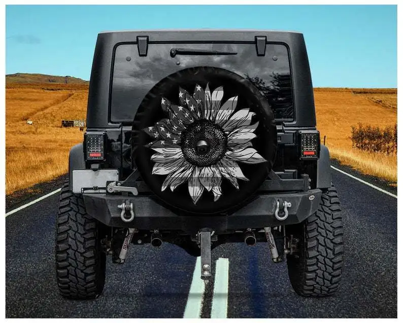 Tire cover, Sunflower, American flag, Gifts, American Flag Spare Tire Covers, Car Accessories For Women, Spare Tire Cover
Tire cover, Sunflower, American flag, Gifts, American Flag Spare Tire Covers, Car Accessories For Women, Spare Tire Cover