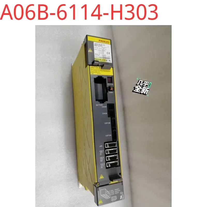 A06B-6114-H303 second-hand tested ok Servo Drive in good Condition
A06B-6114-H303 second-hand tested ok Servo Drive in good Condition