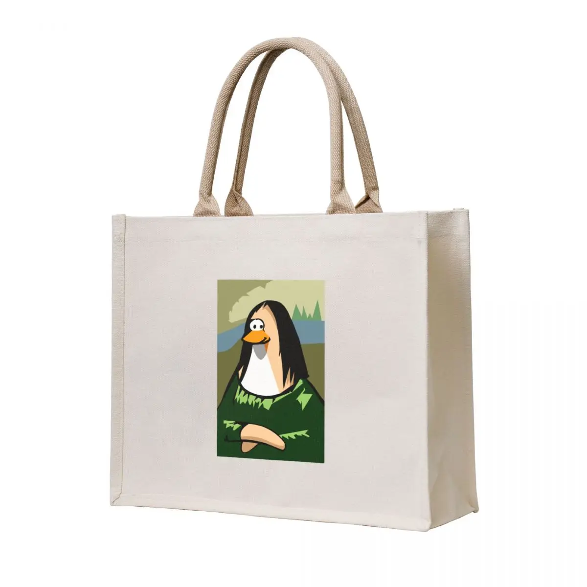 Club Penguin - Mona Lisa Tote Bag Women's shopping bag Portable shopping bag bags luxury women 
Club Penguin - Mona Lisa Tote Bag Women's shopping bag Portable shopping bag bags luxury women