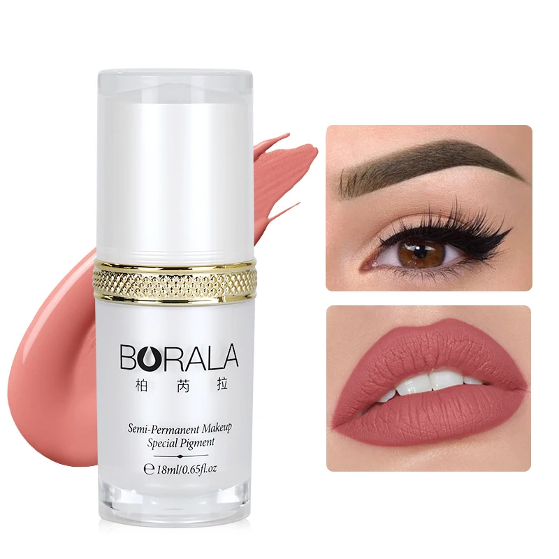 18ml/bottle semi permanent makeup micro coating ink for eyebrow eyeliner pen lip color dye semi permanent beauty ink pigment
18ml/bottle semi permanent makeup micro coating ink for eyebrow eyeliner pen lip color dye semi permanent beauty ink pigment
